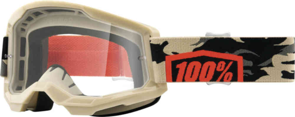 100% Strata 2 Clear Occhiali da motocross