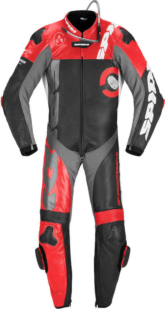 Spidi DP-Progressive Perforated Pro ett stykke motorsykkel skinn dress