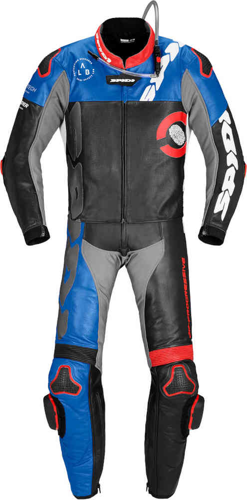 Spidi DP-Progressive Touring Двухкомпонентный кожаный костюм для мотоциклов