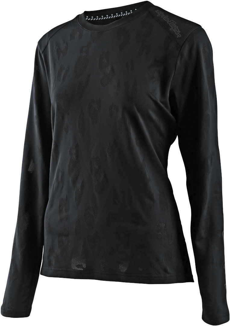 Troy Lee Designs Lilium Jaquard Damen Fahrrad Jersey, schwarz, Größe XL