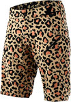 Troy Lee Designs Lilium Leopard 女士自行車短褲