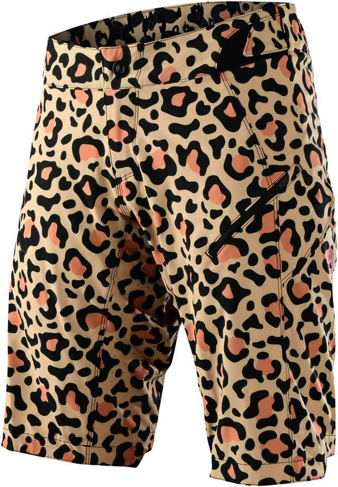 Troy Lee Designs Lilium Shell Leopard Pantaloncini da bicicletta da donna