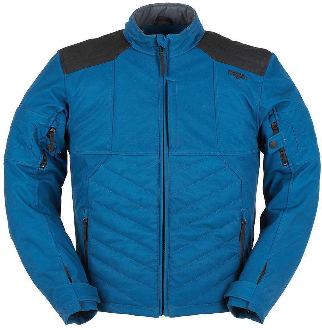 Furygan Ice Track Motorrad Textiljacke, blau, Größe L