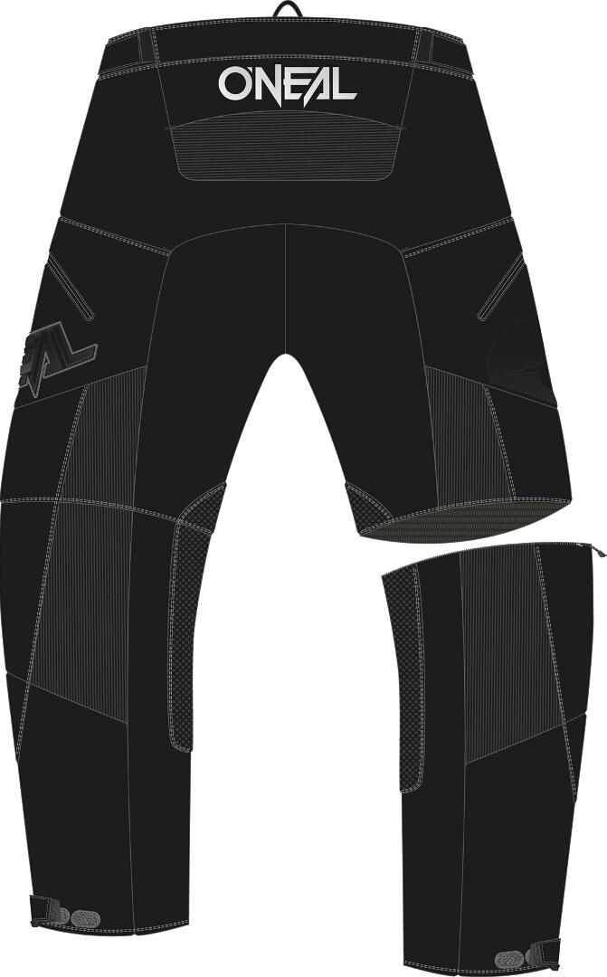 Oneal Apocalypse Ladies Motocross Pants, black, Size 46 for Women, black, Size 46 for Women