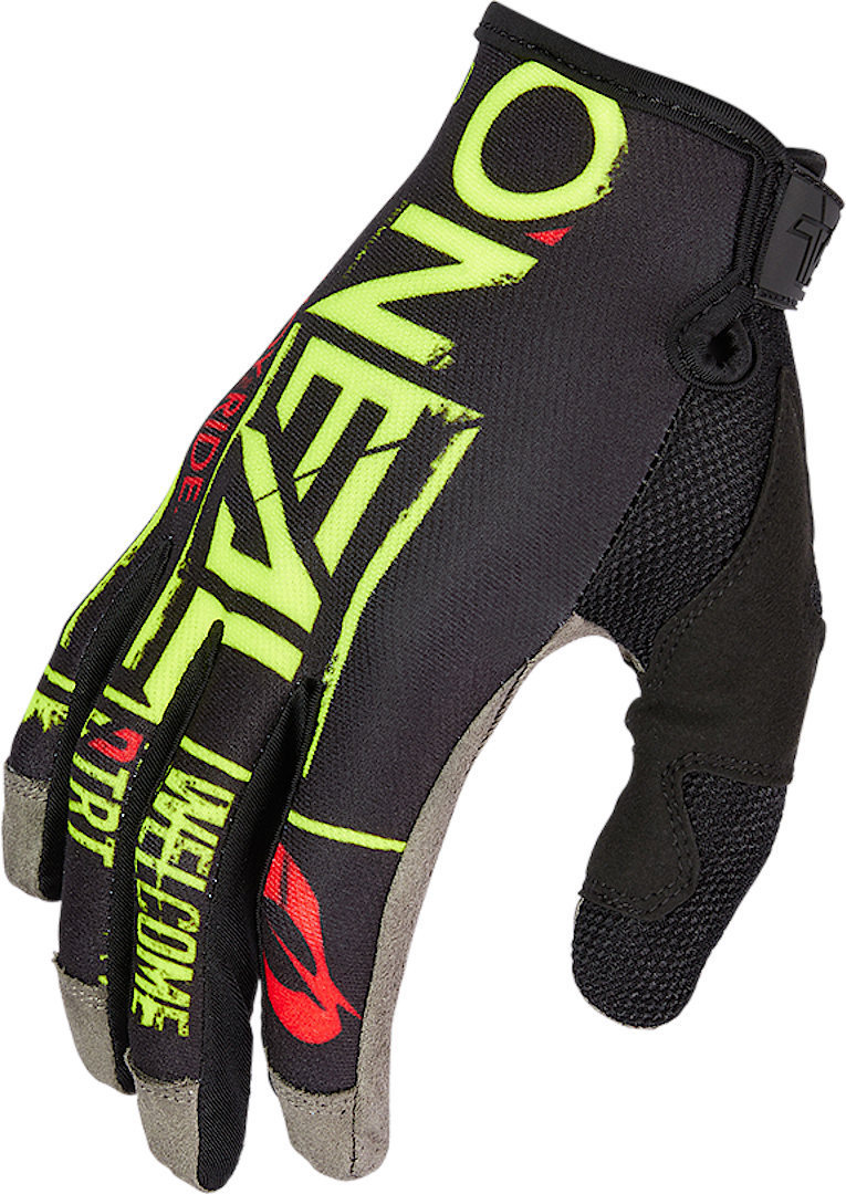 Oneal Mayhem Nanofront Attack Motocross Handschuhe, schwarz-gelb, Größe 2XL