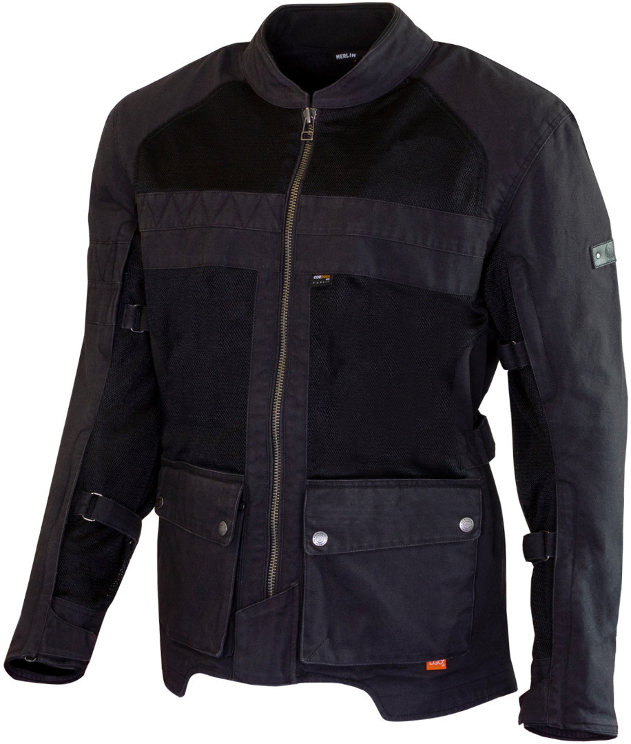 Merlin Mahala D3O Raid Explorer Motorcycle Textile Jacket, black, Size XL, black, Size XL