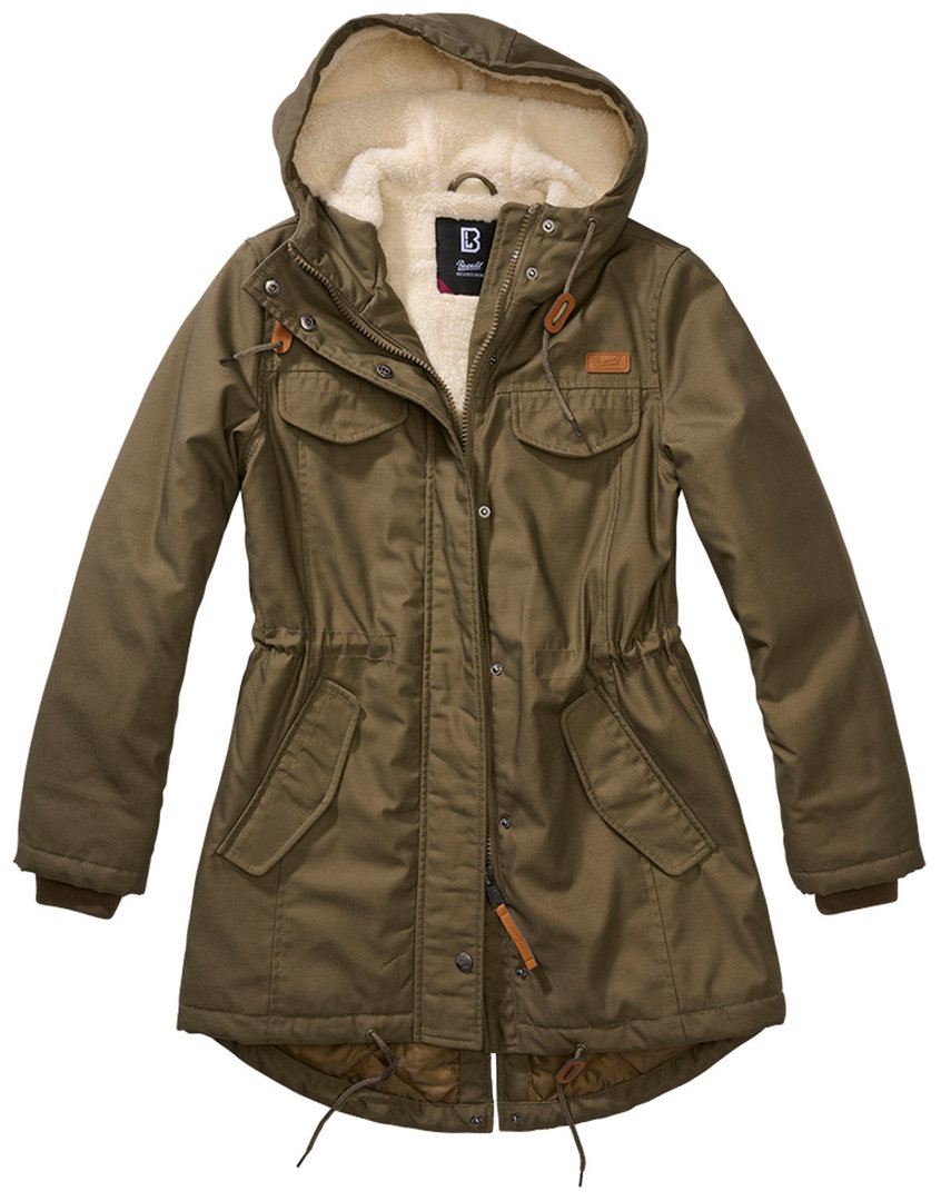 Brandit Marsh Lake Damen Jacke, grün, Größe 5XL