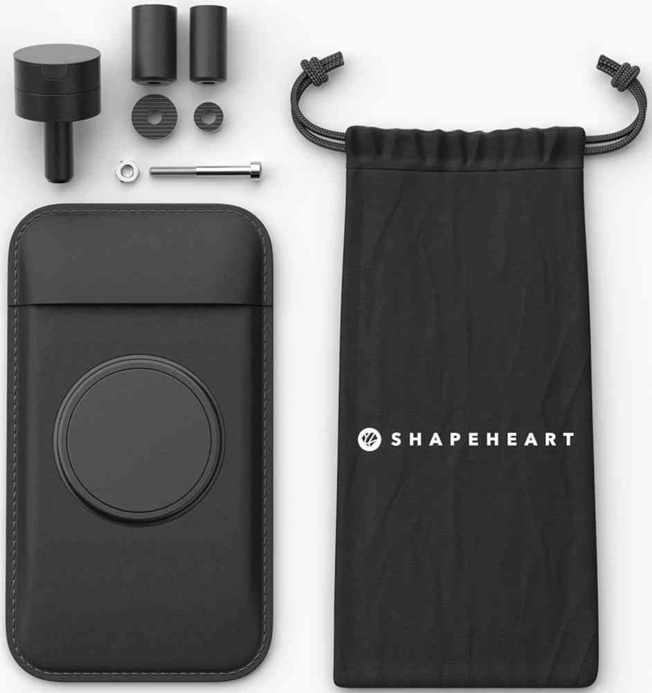 Shapeheart Moottoripyöräpaketin magneettinen älypuhelimen kiinnike varren ohjaustangolle