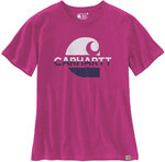 Carhartt Loose Fit Heavyweight Faded C Graphic 女士 T 恤