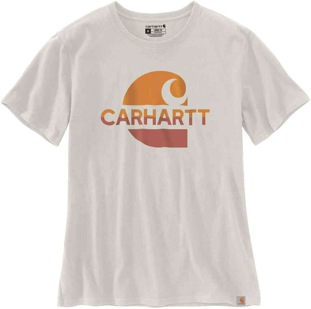 Carhartt Loose Fit Heavyweight Faded C Graphic Ladies T-Shirt