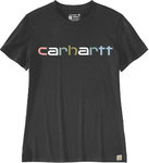 Carhartt Relaxed Fit Lightweight Multi Color Logo Graphic 숙녀 티셔츠