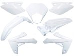 O PARTS Kit de Plástico Blanco Brillante - Rieju MRT/MRT Pro 50 (09-21)
