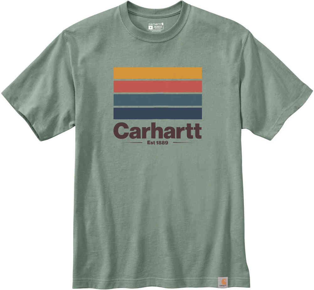 Carhartt Relaxed Fit Heavyweight Line Graphic Maglietta