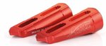 Alloy Ultima Revolution Red Foot Pegs