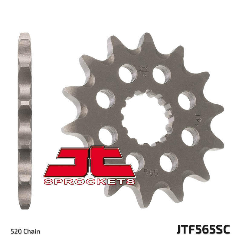 JT SPROCKETS 泥防止スチールスプロケット 565 - 520
