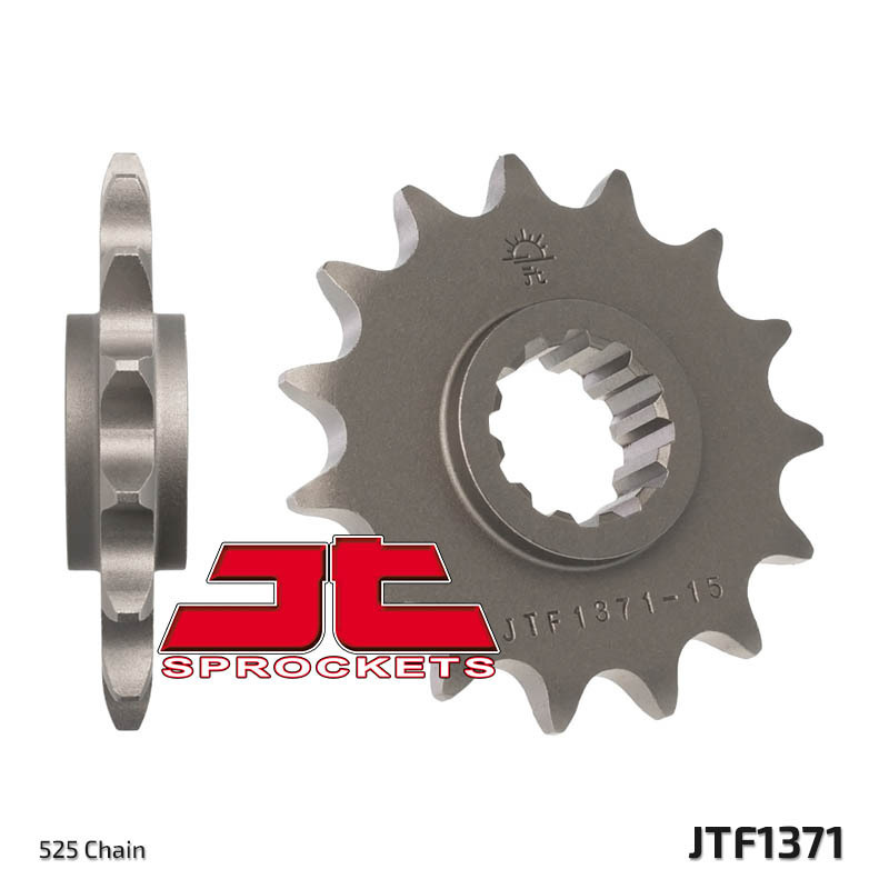 JT SPROCKETS Standard stålhjul 1371 - 525