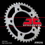JT SPROCKETS Corona de acero estándar 1316 - 520