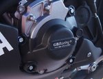 GB Racing 黑色交流发电机保护雅马哈R1 15-17
