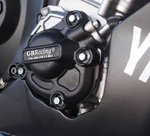 GB Racing Yamaha R1 Czarna ochrona przed zapłonem