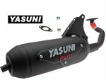 YASUNI Eco udstødning - stål sort