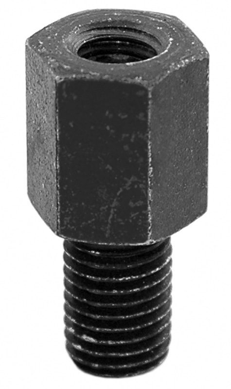 V PARTS Mirror Adapter Universal M10 (Right Thread) - Black