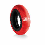 Bihr Home Track EVO2 Scaldagomme Autoregolato Rosso Pneumatico Anteriore 120 / Posteriore 180-200mm Rosso
