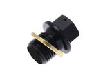 TECNIUM Oil Drain Plug - Aluminium Black M8x1,25x20