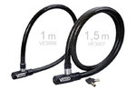 VECTOR Cadenas de cable antivol Max Lock - Ø20mm / 1,0m