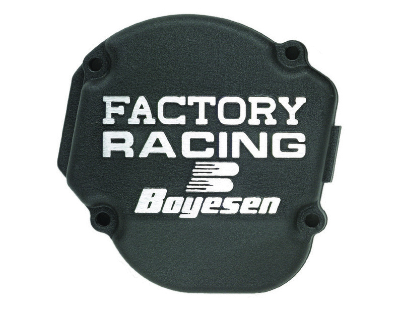 Boyesen KTM/Husqvarna sort fabrikstændingsdæksel til racerløb