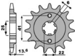 PBR Standard stål tannhjul 293 - 525