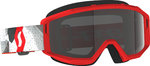 Scott Primal Sand Dust Camo Óculos de Motocross Branco/Vermelho