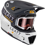 Leatt 8.5 Metallic 고글이 달린 모토크로스 헬멧