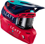 Leatt 8.5 Royal Motocross hjelm med briller