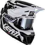 Leatt 7.5 Ghost 고글이있는 모토 크로스 헬멧