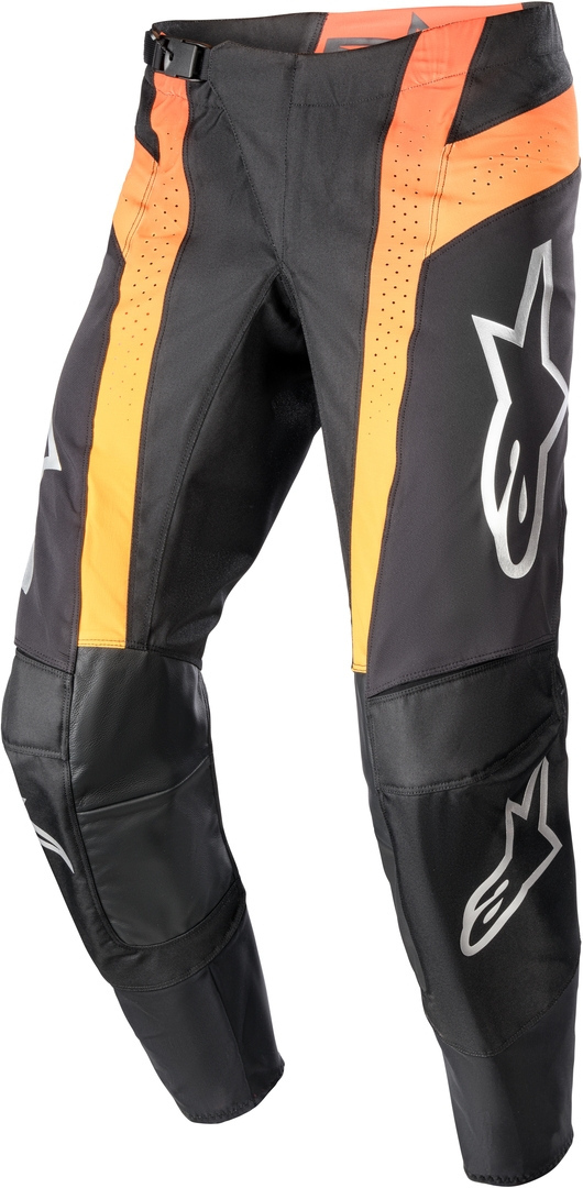 Alpinestars Techstar Sein Motorcross broek, zwart-oranje, afmeting 32