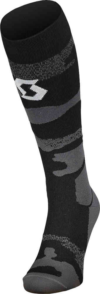 Scott Mid Long Camo Motokrosové ponožky