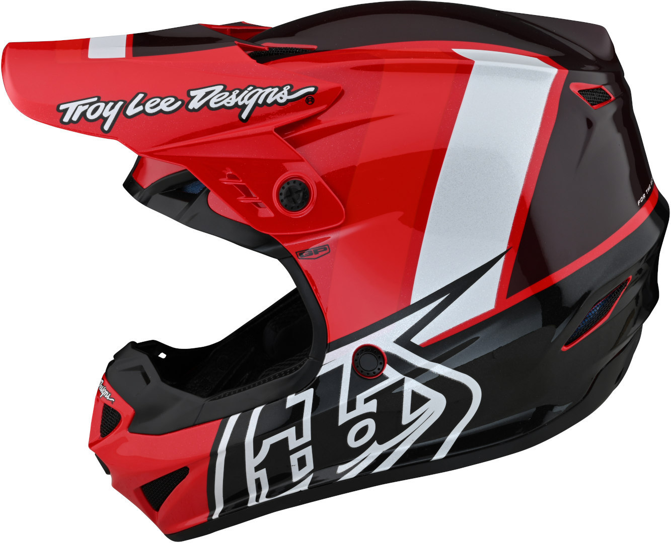 Troy Lee Designs GP Nova Motocross Helm, rot, Größe L
