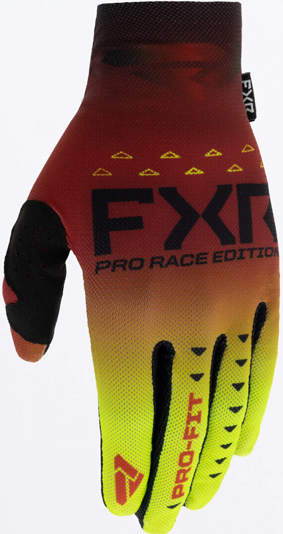 FXR Pro-Fit Air 2023 Motocross Gloves, yellow-orange, Size L, yellow-orange, Size L