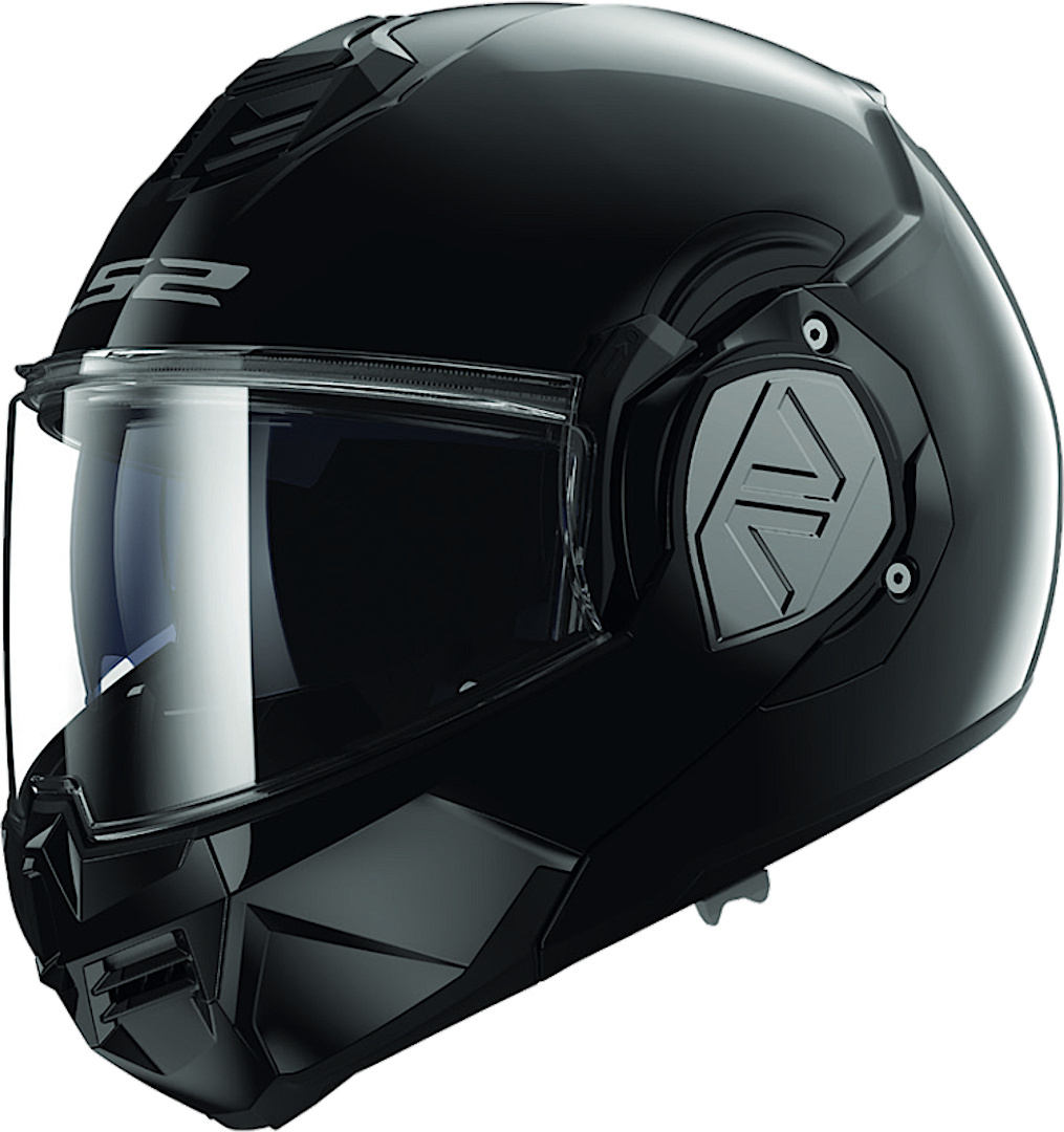 LS2 FF906 Advant Solid Helm, schwarz, Größe 2XL