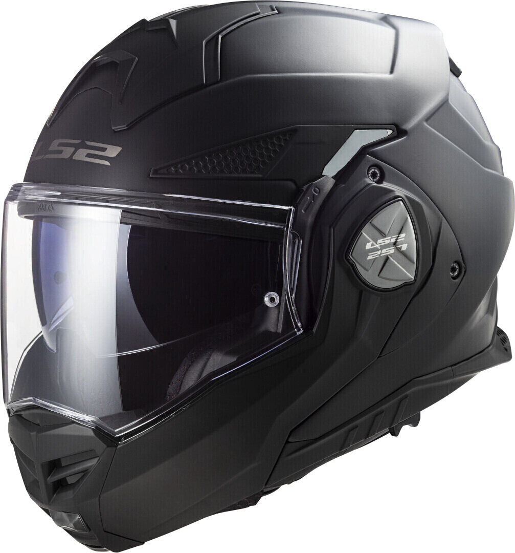 LS2 FF901 Advant X Solid Hjelm, sort, størrelse XL
