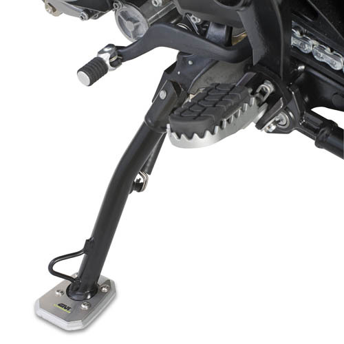 GIVI Extensão do pé em alumínio e aço inoxidável para suporte lateral para Yamaha Tracer 9 (21)