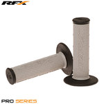 RFX Par de alças de dois componentes da Série Pro extremidades pretas (Cinzento/Preto)