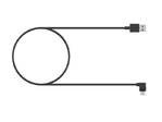 Quad Lock ワイヤレス充電器用の防水直角ケーブル