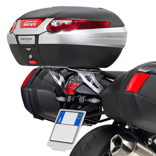 GIVI Alu Top Case Carrier, preto, para Estojo Monokey para Harley Davidson Pan America 1250 (21)