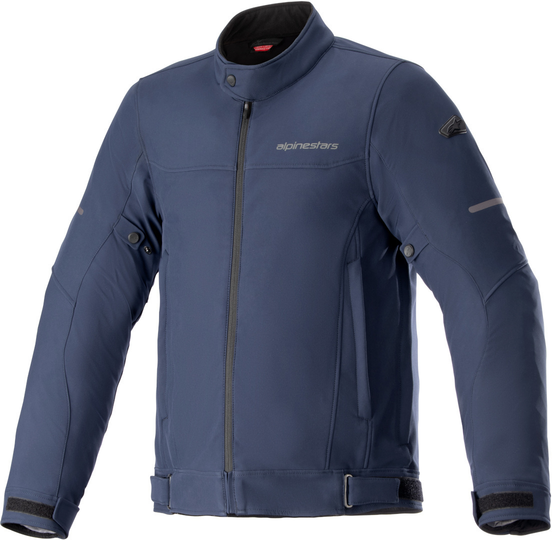 Alpinestars Husker Motorfiets textiel jas, blauw, afmeting XL