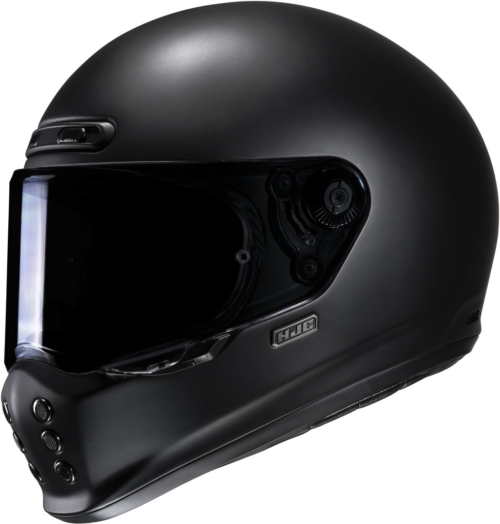 HJC V10 Solid Helm, schwarz, Größe L