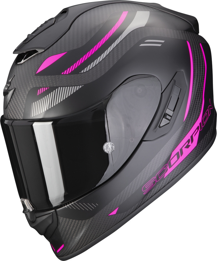 Scorpion EXO-1400 Evo Air Kydra Carbon Helmet, black-pink, Size L, black-pink, Size L