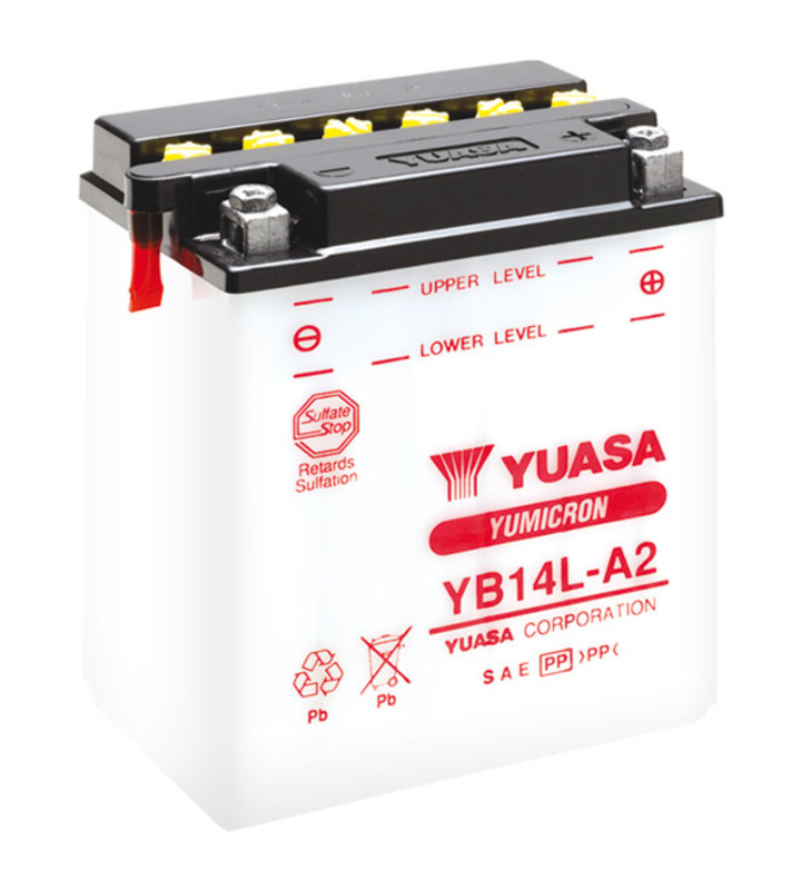 YUASA YUASA conventionele YUASA batterij zonder zuur pack - 12N7-4A Batterij zonder acid pack