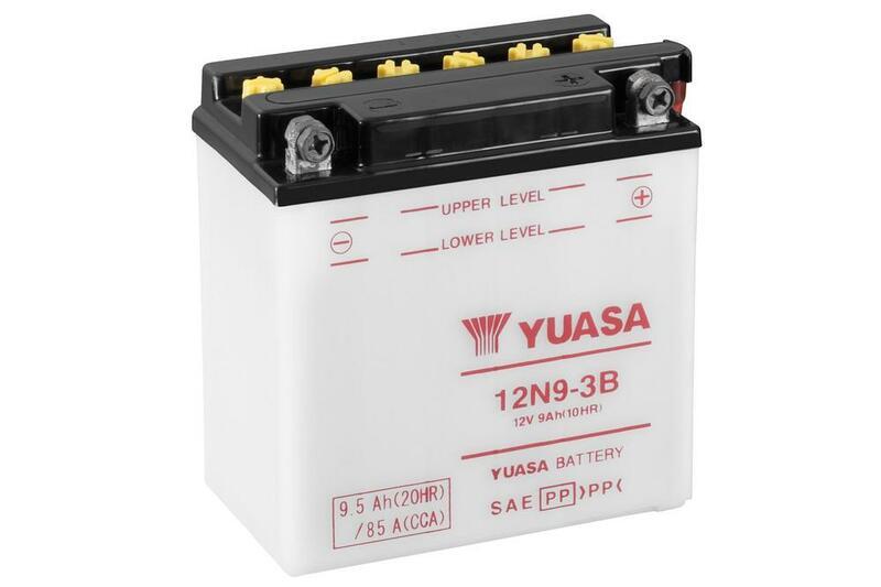 YUASA YUASA Batteria YUASA convenzionale senza acid Pack - 12N9-3B Batteria senza pacco acido