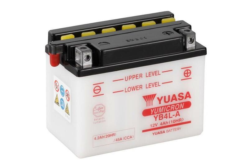 YUASA YB4L-A Batterie sans pack acide